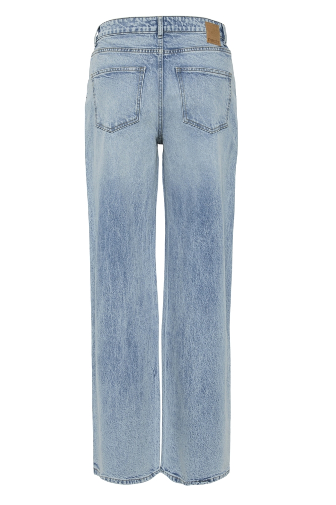 PCSELMA HW WIDE JEANS LB NOOS BC 17154415 Light Blue Denim